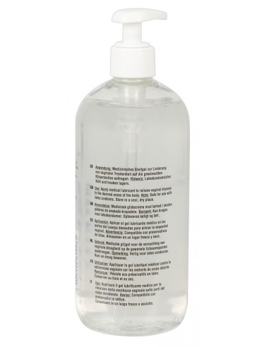 Just Glide Glidecreme - Vandbaseret - 500 ML