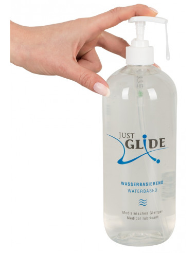 Just Glide Glidecreme - Vandbaseret - 1000 ML