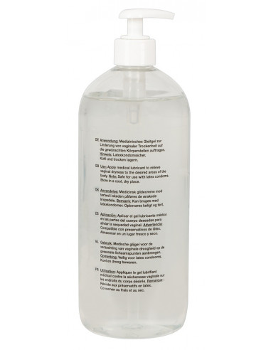 Just Glide Glidecreme - Vandbaseret - 1000 ML