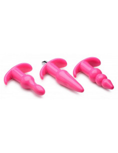 Frisky - Thrill Trio Anal Plug - Sæt med 3 - Pink 2