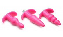 Frisky - Thrill Trio Anal Plug - Sæt med 3 - Pink