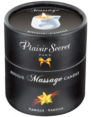 Massage Candle - Vanilla - 80 ML