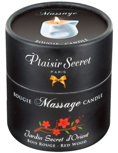 Massage Candle - Red Wood - 80 ML