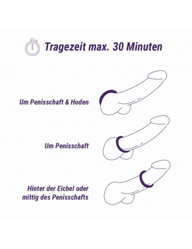 Boners Hexagon - Penisring Med Stål Kugler