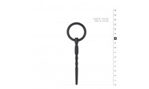 Hullet Silikone Penisprop - Med Snoning