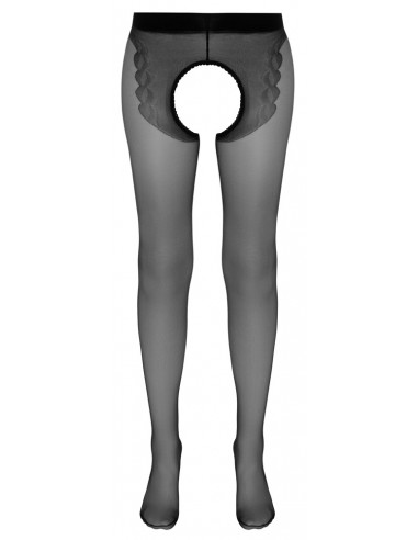 Skridt Løse Tights - Med Flot Rød Søm Bagpå -...