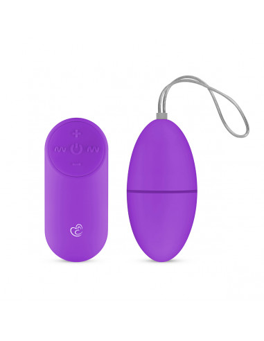 Easytoys - Remote Control Vibrating Egg - Lilla