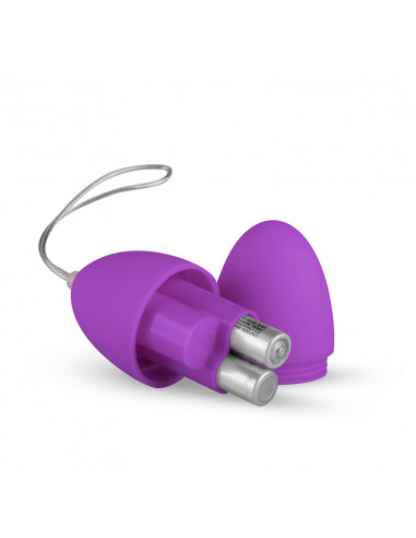 Easytoys - Remote Control Vibrating Egg - Lilla
