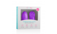 Easytoys - Remote Control Vibrating Egg - Lilla