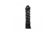 All Black - XXL Dildo -  33 Cm - Sort