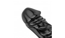 All Black - XXL Dildo -  33 Cm - Sort