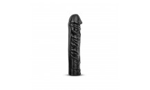 All Black - XXL Dildo -  33 Cm - Sort