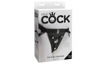 King Cock - Fit Rite-Sele - Sort