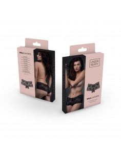 UNDERNEATH - MILA -  Skridtløse Blonde Trusser - VÆLG...