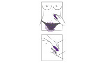 Sweet Smile - Remote Controlled - Panty Vibrator - Lilla