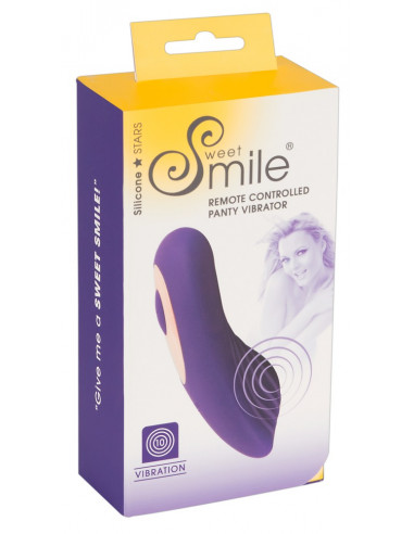 Sweet Smile - Remote Controlled - Panty Vibrator - Lilla
