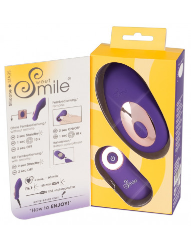 Sweet Smile - Remote Controlled - Panty...