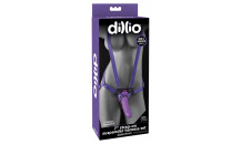 DILLIO - Strap-on Suspender Harness - 7" - Lilla