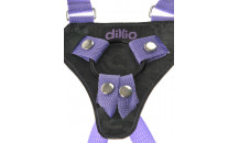 DILLIO - Strap-on Suspender Harness - 7" - Lilla