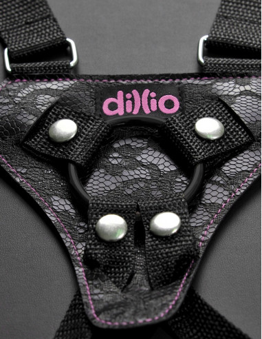 DILLIO - Strap-on Suspender Harness - 6" -...