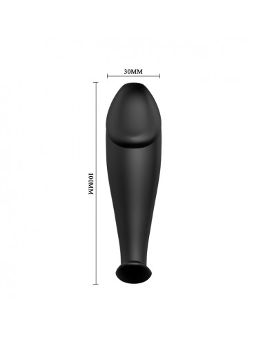 Pretty Love - Buttplug Med Fjernbetjening - Sort