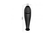 Pretty Love - Buttplug Med Fjernbetjening - Sort