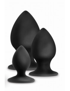Anal Adventures Platinum - Butt Plug Sæt - 3 Stk 2