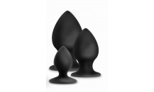 Anal Adventures Platinum - Butt Plug Sæt - 3 Stk