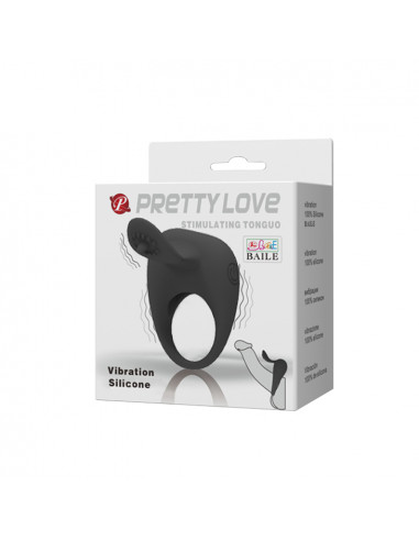 Pretty Love - Stimulating Tongue - Penis Ring -...