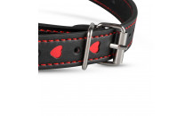 Whipped - Hjerte Gagball - Læder/Silikone