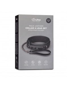 Easytoys - Fetich Krave Med Snor - Sort