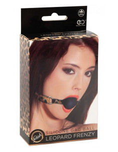 Leopard Frenzy - Silikone Gag Ball - Leopard