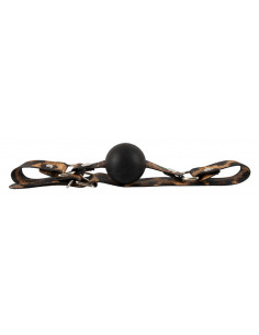 Leopard Frenzy - Silikone Gag Ball - Leopard 2
