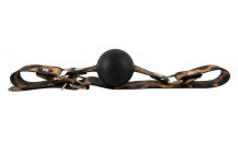 Leopard Frenzy - Silikone Gag Ball - Leopard