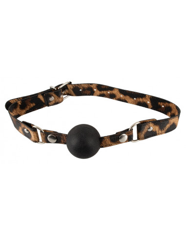 Leopard Frenzy - Silikone Gag Ball - Leopard