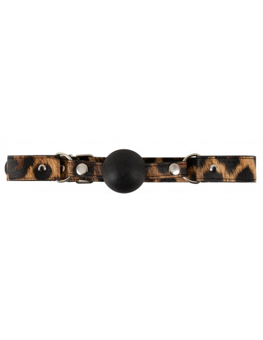 Leopard Frenzy - Silikone Gag Ball - Leopard