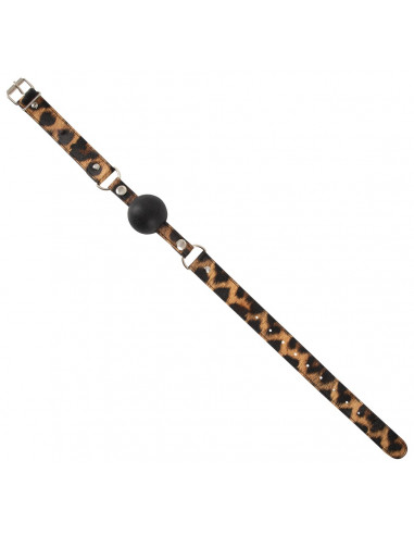 Leopard Frenzy - Silikone Gag Ball - Leopard