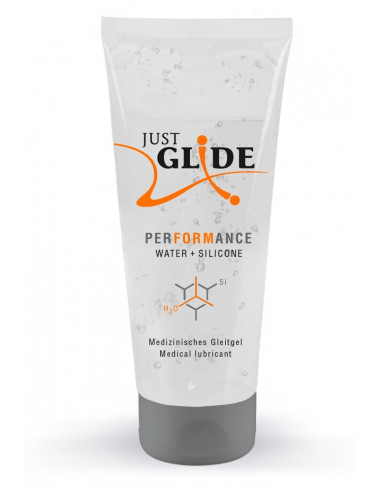 Just Glide Performance - Glidecreme - Water-Silicone - 200 ML