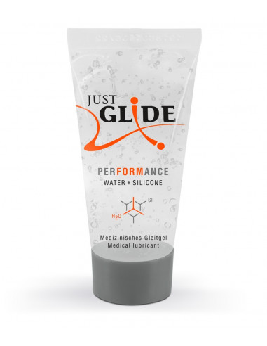 Just Glide Performance - Glidecreme - Water-Silicone - 20 ML
