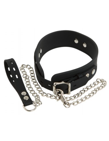 Silicone Collar with Leash