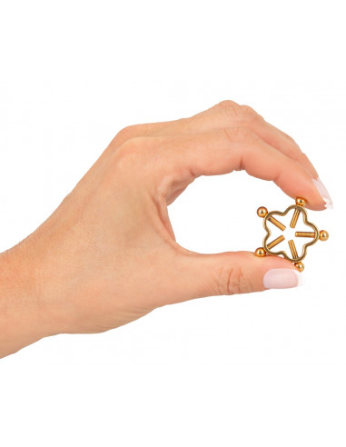 Bad Kitty - Nipple Golden Flower - Guld