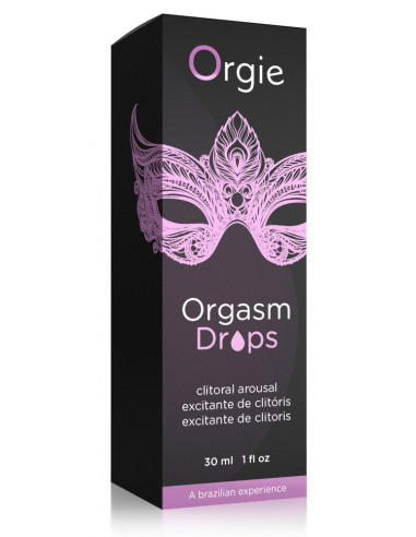 Orgie - Orgasm Drops  - Lilla - 30 ML