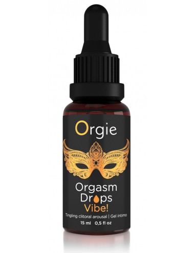 Orgie - Orgasm Drops Vibe  - Orange - 15 ML