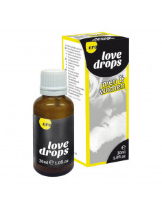 Love Drops - Mænd og Kvinder - 30 Ml