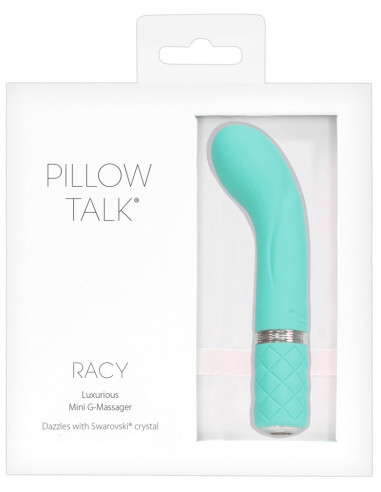 Pillow Talk - Racy - Luksuriøs G-Punkt Vibrator - Turkis