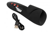 REBEL - Men's Gear -  F-punkt Massager - Sort