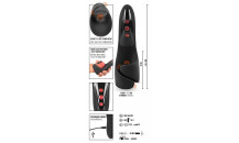 REBEL - Men's Gear -  F-punkt Massager - Sort