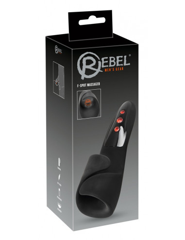 REBEL - Men's Gear -  F-punkt Massager - Sort