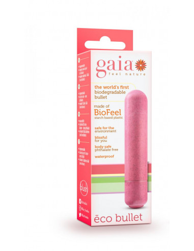 Gaia Eco - Bullet Vibrator - Coral