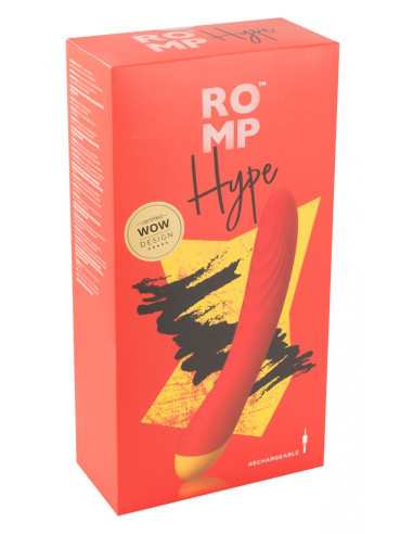 ROMP - Hype - Vandtæt Vibrator - Rød